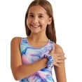 thumbnail image 4 of Justice Girls' Swirl Print Leotard, Sizes XS-XL, 4 of 4