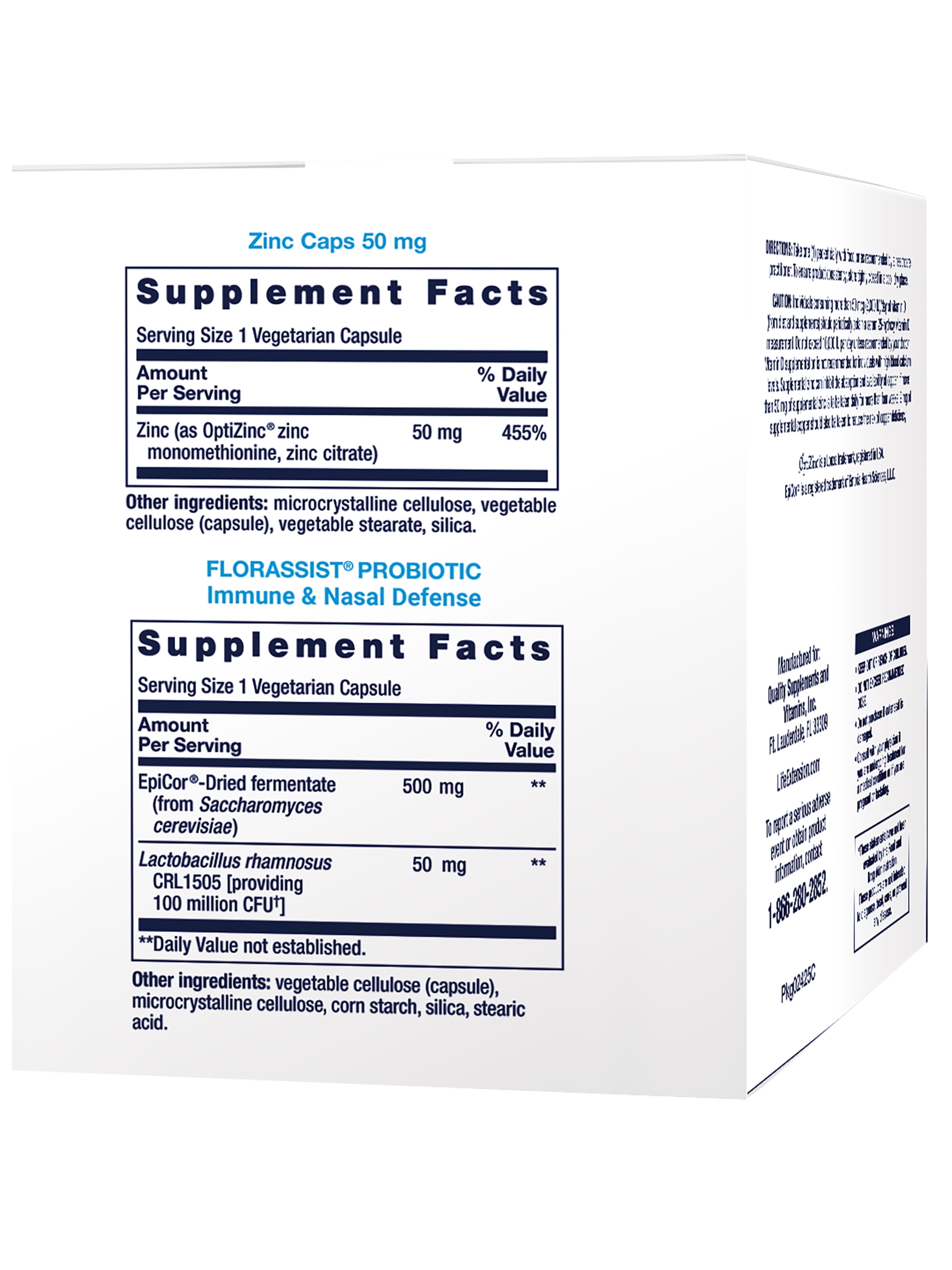 Immune Packs With Vitamin C & D, Zinc And Probiotic, 30 Packets, Life Extension