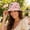 C, variant on Foldable Bucket Hat for Women Unisex Nature Garden Printed Wide Brim Sun Protection Hat for Outdoor Travel Fisherman Hat