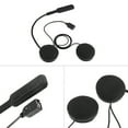 thumbnail image 3 of Auriculares de Casco de Motocicleta auriculares inalámbricos micrófono de auriculares parauriculares para conductores ciclistas negros, 3 of 7