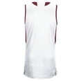 thumbnail image 6 of Adidas Mens Team Jersey Tank Top, White, XX-Large, 6 of 6