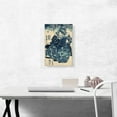 thumbnail image 2 of ARTCANVAS The Courtesan Hanao Of Ogi-Ya Canvas Art Print by Utagawa Kuniyoshi - Size: 18" x 12" (0.75" Deep), 2 of 9