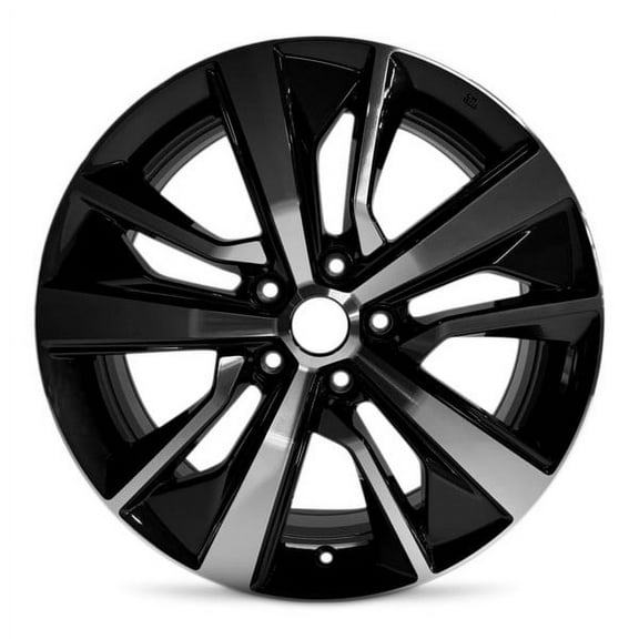 New OEM Replacement Wheel 18x8 in for 2019-2023 Nissan Maxima Machined Face with Painted Inlay Charcoal 18 inch Aluminum Rim