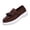 Coffee_027, variant on Domuza Women’s Tassel Platform Loafers, Slip On Canvas Wedge Walking Shoes Non-Slip Casual Daily Footwear Khaki 10(EU-43)