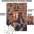 thumbnail image 2 of Wooden Jigsaw Puzzles for Adults - Custom Name and Number on (Dallas) Football Player Back - 300 500 1000PCS Puzzles Game, 2 of 5