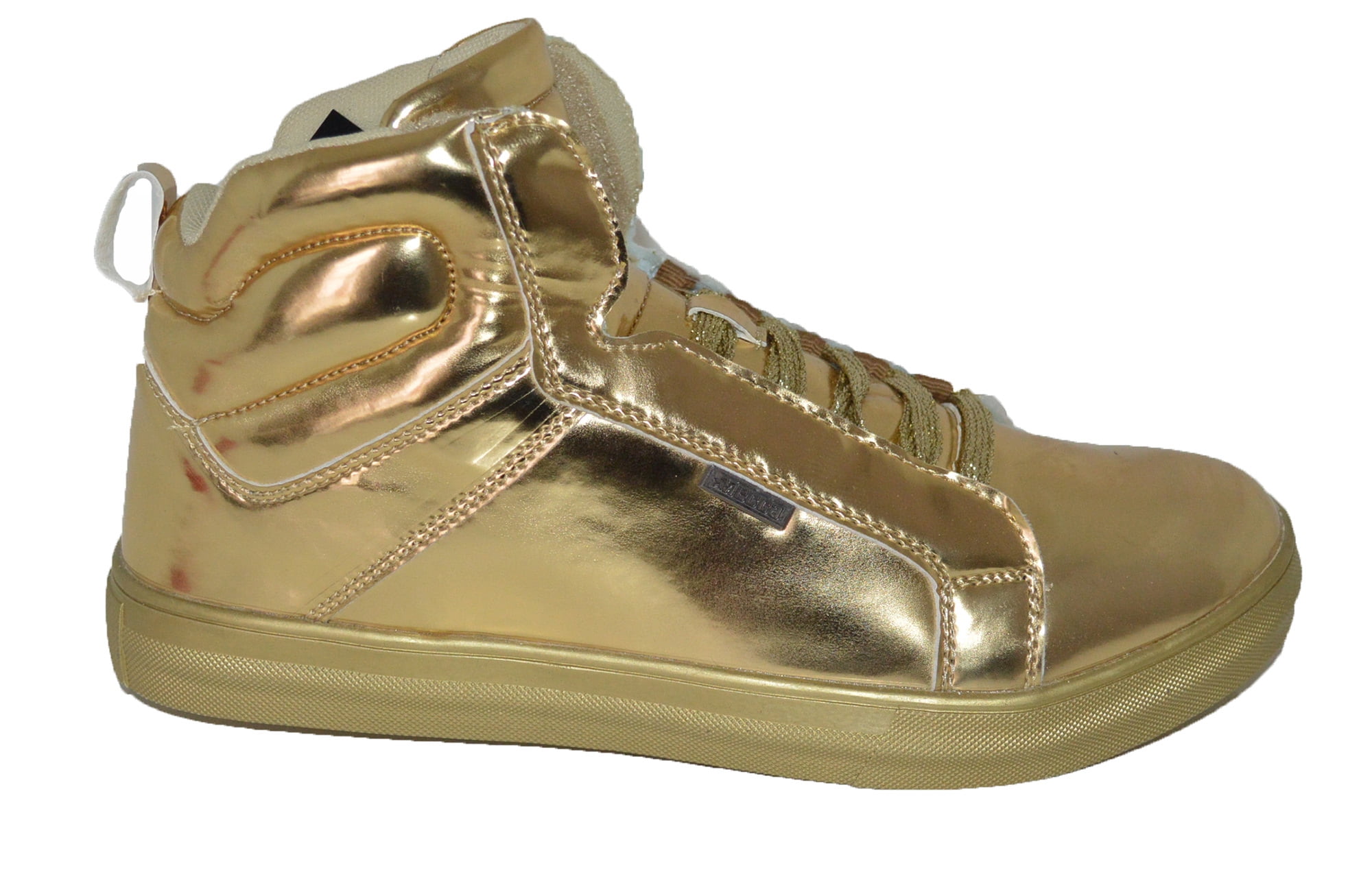 velcro high top trainers