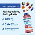 thumbnail image 4 of Berri Lyte Organic Electrolyte Hydration Solution Drink, Fruit Punch, 20oz Bottle, 4 of 19