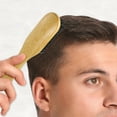 thumbnail image 3 of Cepillo de cerdas Unique Bargains para barba de hombres, cepillo de nylon para cabello grueso y barba pequeña, 3 of 7