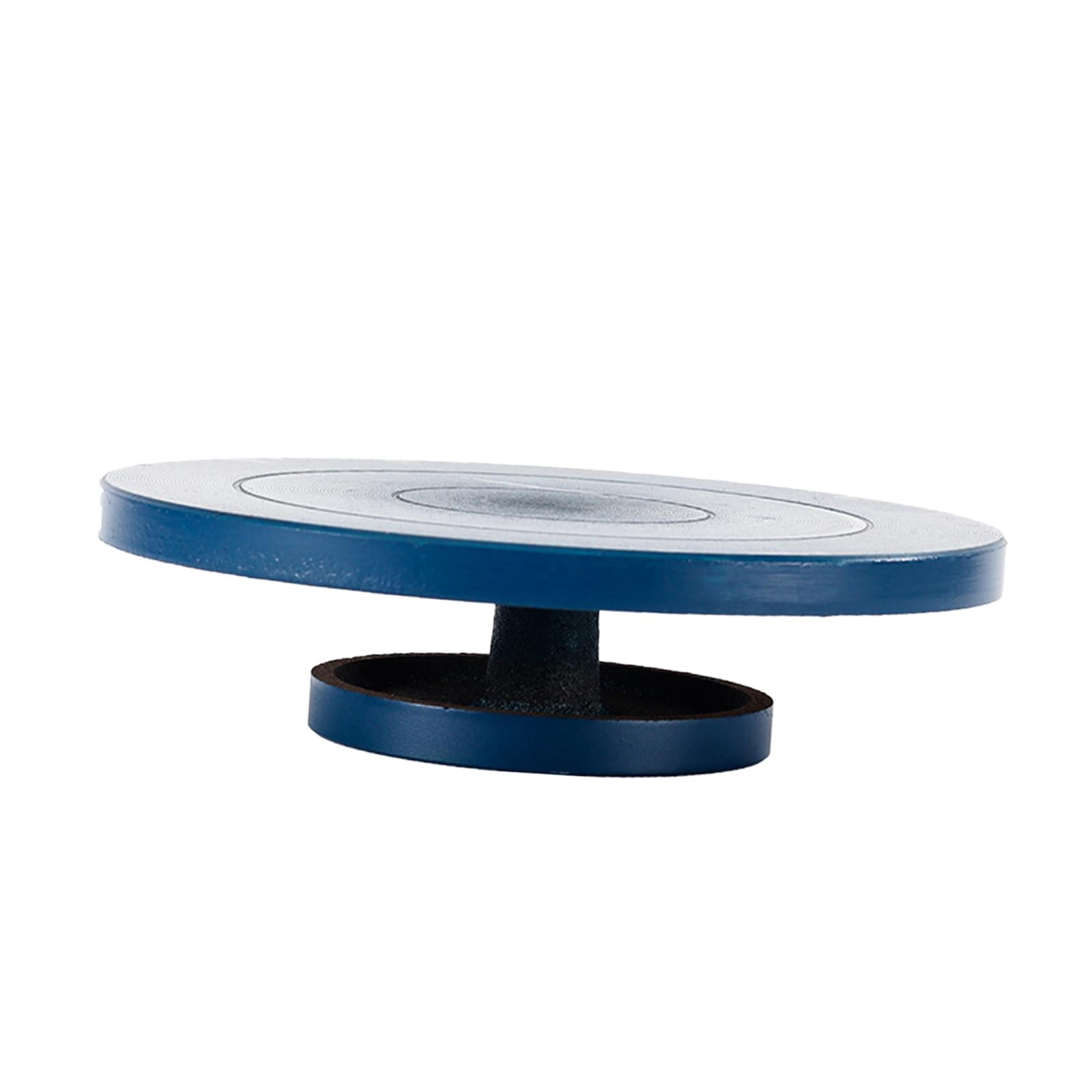 15cm Pottery Banding Wheel Sculpting Wheel Metal Construction Pottery Tool Durable Rotating Table Turntable for Model Marking, Artistic Work