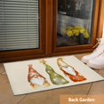 thumbnail image 2 of Christmas Gnomes Front Door Mat, Vintage Winter 30"x17" Indoor Outdoor Decor Welcome Mat, Anti-Slip Entryway Rug for Home Entrance, Floor, Patio Entry & Mud Room, Decor Doormat, 2 of 6