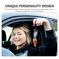 thumbnail image 6 of Phenofice Sturdy Chicken Leg Keychain Aesthetic PVC Metal for Bag Keys Decoration, 6 of 8