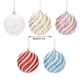 thumbnail image 5 of Bola de Navidad rosa con lentejuelas Bearachild para adornos navideños Kits de decoración para fiestas rojo, 5 of 6