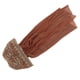 thumbnail image 4 of Pañuelo Musulmán Para La Cabeza, Hiyab Musulmán Para Mujer, Elástico, Transpirable, Colores Exquisitos Para Fiestas, Cultos, Vacaciones ANGGREK Café, 4 of 8
