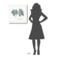 thumbnail image 4 of Global Gallery's 'My Greenhouse Forget Me Not' By Lisa Audit Stretched Canvas Wall Art, 4 of 4
