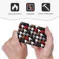 thumbnail image 6 of Kll Houndstooth Green Red Wall Plate,Gloss Finish,Standard Size 1 - 5" X 3", Polycarbonate Thermoplastic,Electric Receptacle Plug Covers, 6 of 8