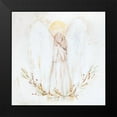 thumbnail image 2 of Kissell, Mackenzie 20x20 Black Modern Framed Museum Art Print Titled - Ivory Angel, 2 of 5