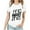 White, variant on Fesfesfes Tops for Women's Spring And Summer Casual Daily Round Neck Short Sleeve Print Graphic T-Shirt Short Sleeve Round Neck Top/Shirt T Shirt S(US:4)