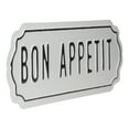 thumbnail image 3 of Northlight "Bon Appetit" Hanging Metal Wall Sign - 14", 3 of 6