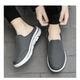 thumbnail image 3 of Men's Knit Mule Slippers | Breathable, Non-Slip Soft Sole | Perfect for Outdoor & Home Use, 3 of 7