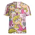 thumbnail image 6 of The Loud House T-Shirt for Women Casual Printed Tee Stylish Soft Graphic Shirts Top Short-Sleeve Outfit XL, 6 of 8