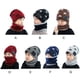 thumbnail image 4 of Sonducket Sombrero de invierno para niños, forro polar a prueba de viento, interior, pañuelo para el cuello, calentador de cuello, protección para los Type2 NO2 Sonducket AP009504-01B, 4 of 6