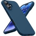 thumbnail image 1 of KOMI Designed for iPhone 16 Case,Shockproof Liquid Silicone Protective Phone Case with Soft Anti-Scratch Microfiber Lining Ultra Slim Drop Protection Phone Cover 6.1 inch Cobalt Blue, 1 of 5