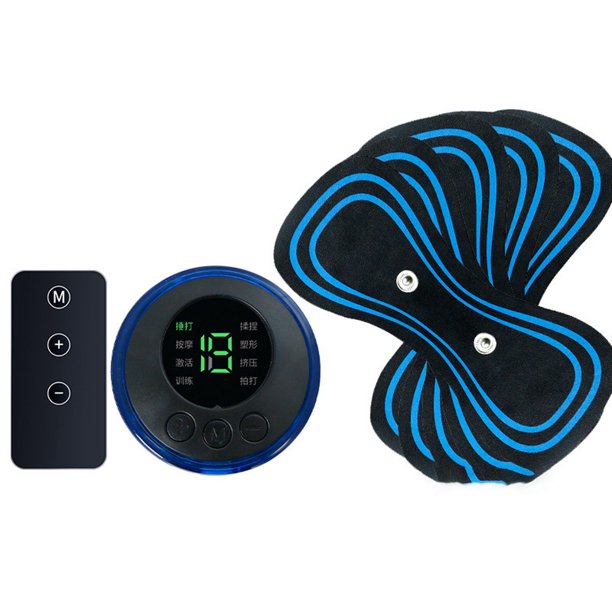 Engranajes Eléctricos De Pulso Cuello Espalda Masajeador Control Remoto Carga USB Estable Fuente De Alimentación Muscular Hombro Alivio Del Dolor Herramienta Para Mujeres Hombres Mamá Papá Gao Jiahui unisex