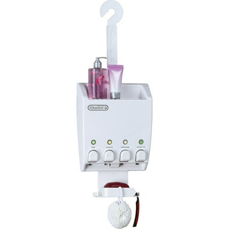 Ulti Mate Dispenser Shower Caddy White Ulti Mate Dispenser Shower Caddy White