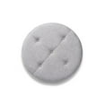 thumbnail image 2 of Baxton Studio Vinet Modern and Contemporary Light Gray Fabric Upholstered Natural Wood Cocktail Ottoman, 2 of 5