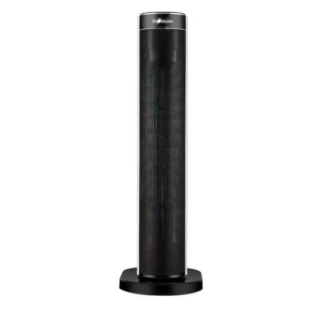 Ecohouzng - Whisper Quiet Portable Ceramic Tower Heater and Fan