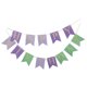 thumbnail image 5 of Letras de , pancarta de papel, letrero de cartón, baby shower, decoración y de de cumpleaños, 8.2 pies Colcomx  Feliz cumpleaños Bunting Banner, 5 of 8