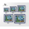 thumbnail image 2 of Christmas Starry Night - Exclusive Premium Diamond Painting Kit, 2 of 7