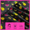 thumbnail image 4 of Betsey Johnson Betsey Fruits Toss Pink Queen Sheet Set, 4 of 6