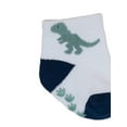 thumbnail image 3 of Carter's Child of Mine, Infant Baby Boy Dino Socks, 6 Pack, Size Newborn-6 Months, 3 of 3