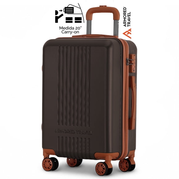 Maleta de viaje Carry-on de mano cabina 20” 10 kg ABS doble calibre TSA LOCK Rhein Armored Travel