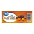 thumbnail image 3 of Mini paletas heladas Great Value sabor dulce de leche cubierta de chocolate 4 pzas de 56 g c/u, 3 of 3