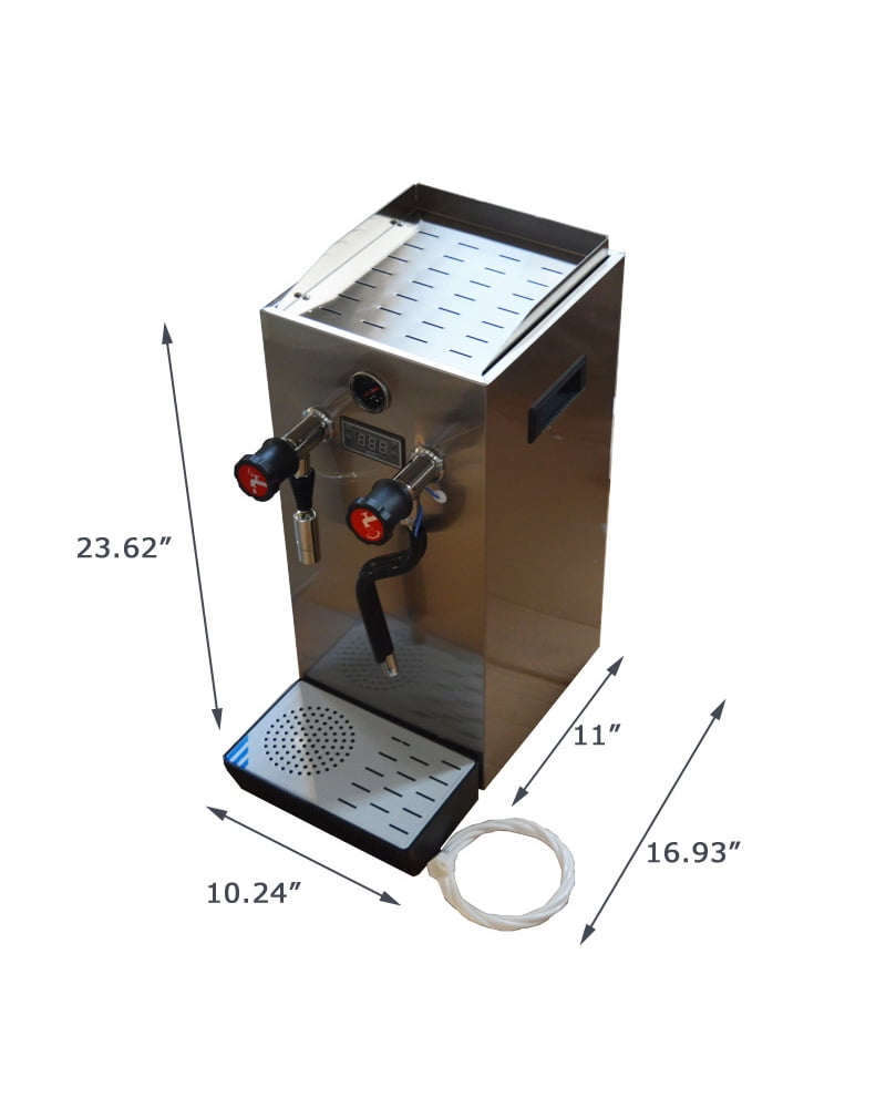 Professional Espresso Coffee Milk Foam Machine Steam Water Boiling Machine 220 V 