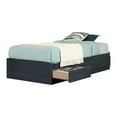 thumbnail image 5 of South Shore Navali Mates Bed with 3 Drawers, Blueberry, 5 of 9