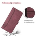 thumbnail image 4 of Funda con tapa estilo vintage para Samsung J6 Plus, ranura para múltiples tarjetas, protección total, estilo retro, material PU+TPU, 4 of 5