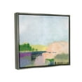thumbnail image 5 of Stupell Industries Rural Pastel Landscape Comforting Farmland Hills Scenery Painting Luster Gray Floating Framed Canvas Print Wall Art, Design by Jan Weiss, 5 of 5