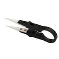 thumbnail image 3 of Ceramic Tweezer Insulation Head Straight Tip Tweezers Multifunctional Steam Vaper Forceps Heat Resistant Random Color, 3 of 9