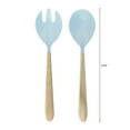 thumbnail image 3 of The Pioneer Woman Light Blue & Gold Plastic Serving Utensils Set, 4pcs, 3 of 6