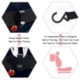 thumbnail image 3 of Santa Claus Foldable Car Trash Can with Lid, Leak-Proof Mini Trash Can, Hanging Storage Bag for Car, 3 of 6