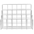 thumbnail image 1 of KAKOWELY Desktop Mail Organizer File Holder Desk File Organizer File Holder Mail Organizer Mail Holder Countertop Desktop Mail Organizer Notebook Organizer For Desk,6.89X"X5.51"X3.35", 1 of 5