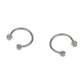 thumbnail image 1 of Anillos Cristal Hierros Circulares Ceja Labios Piercing de Oreja Sunnimix Pendiente tabique, 1 of 7