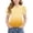 Yellow, variant on Teylalorva Girls T-Shirt with Puff Short Sleeve, Gradient Prints Casual Summer Crewneck Kids Fashion 2026 Tee Purple Size 8