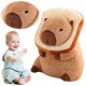 thumbnail image 4 of Soft Capybara Ornament Fluffy Simulación Muñecas Lindo Peluche Reutilizable para Adultos Regalo Acción Gracias, 4 of 9