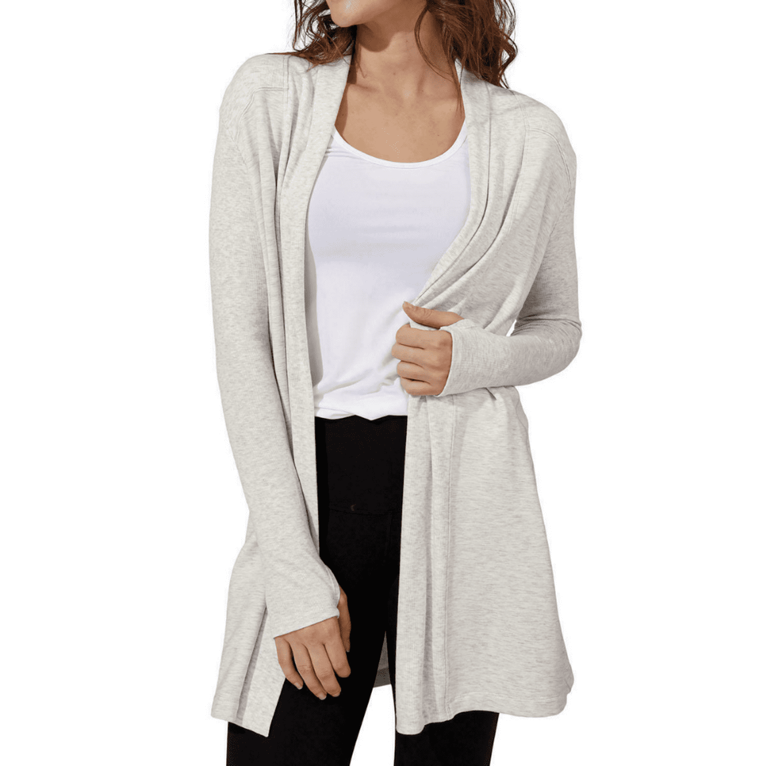 ACTIVE LIFE Women's Long Modal Cardigan 