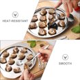thumbnail image 3 of HEANUJJ 1Jgo Para Hornear Escargot De Acero Inoxidable Con Pinzas Para Uso En Cocina Y Restaurante, 3 of 8