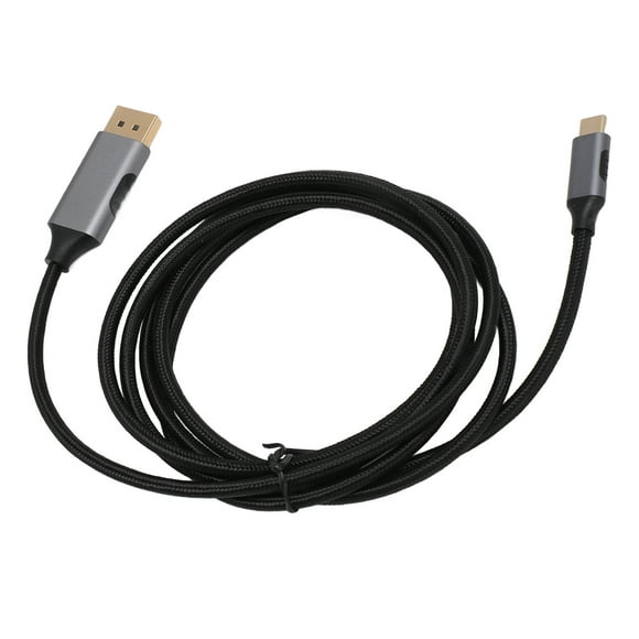 USB Type C To DisplayPort 1.4 Cable, Type C To DisplayPort Cable 8K 60hz Nylon Wire For Laptop